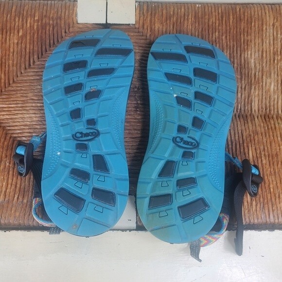 Chaco ZX/1 Strappy Rainbow Fiesta Sandals Outdoor Water Hiking Youth 5 - Picture 7 of 10